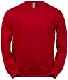 T5100 5100 Tee Jays Power Organic Sweatshirt Red colour image
